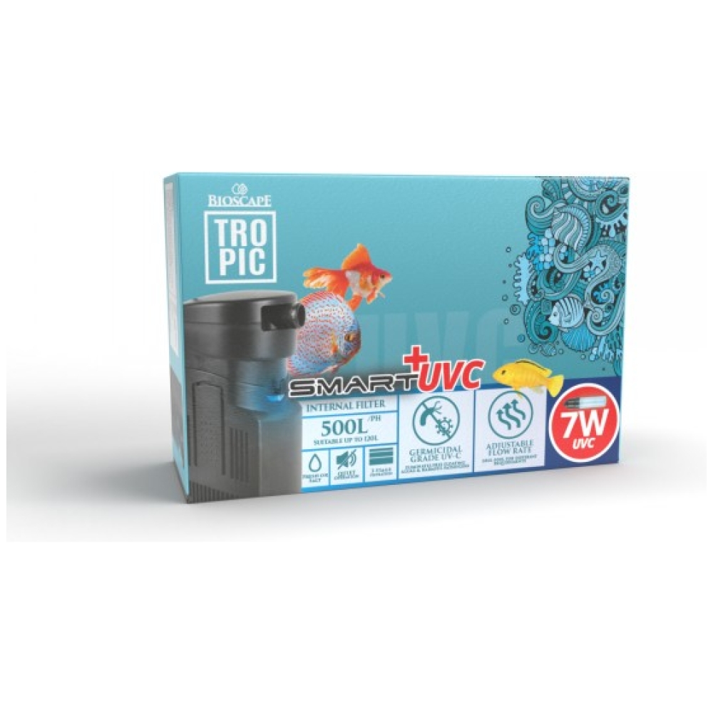 Ocean Free Smart UVC 7w Internal Filter 280-500lph