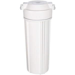 10″X 2.5″White Filter Housing ” 1/4″Quick Connect Fittings