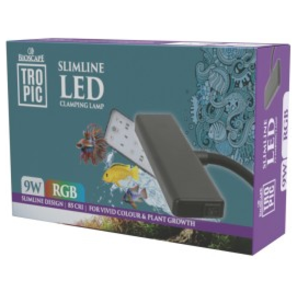 Bioscape Super Slim LED Clamping Light 9w