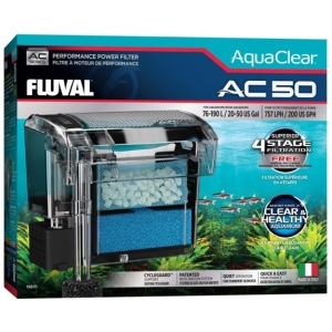 Fluval Aquaclear Hang on Filter AC50 - 757lph