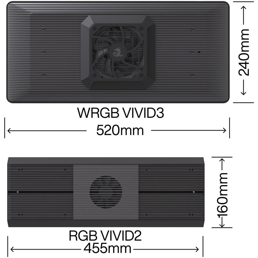 Chihiros RGB Vivid 3 Bluetooth 130W (Black) - Image 5