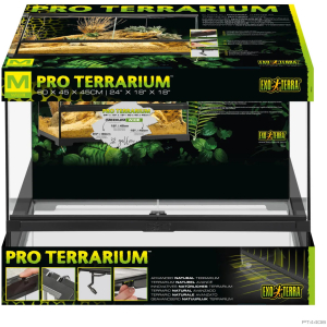 Exo Terra Pro Terrarium Medium / Wide 60 x 45 x 45cm